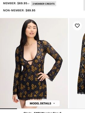 Savage X Fenty Feline Floral Shift Dress
